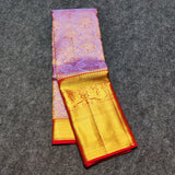 Kanchi Meenakari Brocade Pure handloom Silk Saree - KMP1642