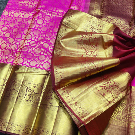 Kanchi pure Bridal wear saree @30% Off - KMP19