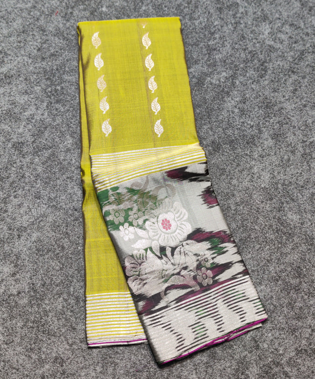 Lightweight Pattu Scurt Border Saree - LWP1072