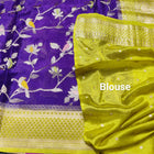 Chinon crepe silk saree -C22
