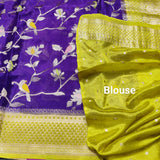 Chinon crepe silk saree -C22