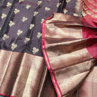 Kanchi Vintage Gap border pattu - KMP298