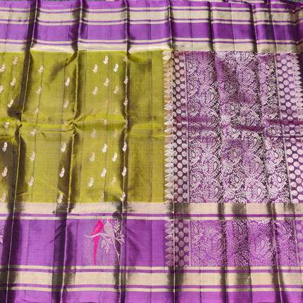 Lightweight Pattu Scurt Border Saree - LWP1078