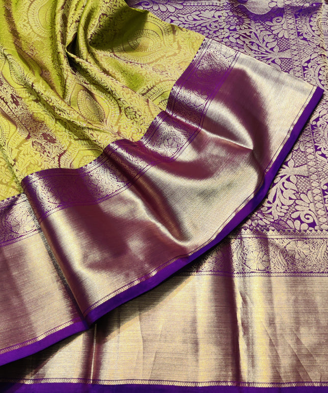 Kanchi pure bridal silk saree - KMP1516