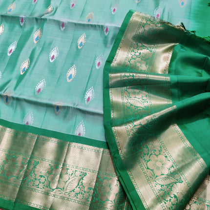 Meenakari kanchi lightweight pattu Saree - KMP3132