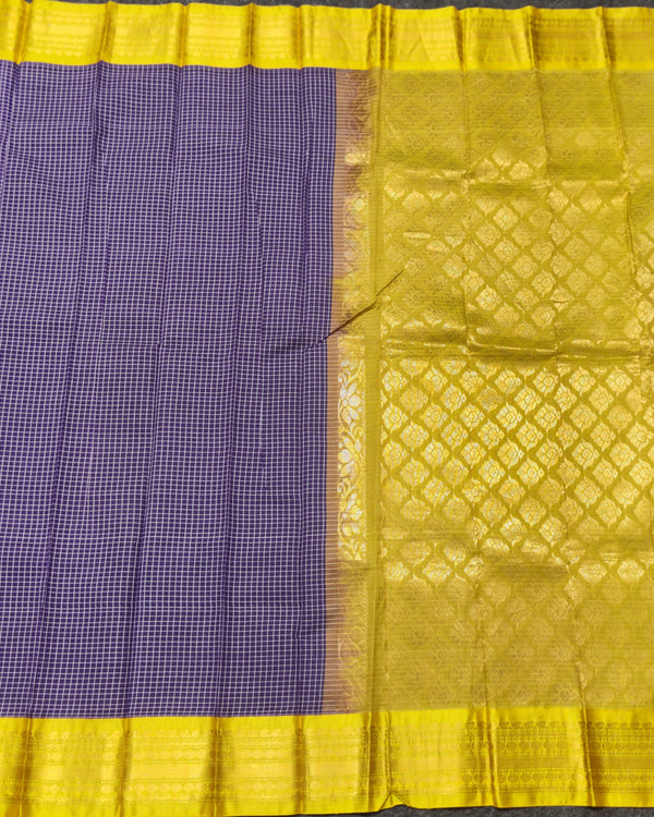 Gadwal cotton check - GC08 alternate view