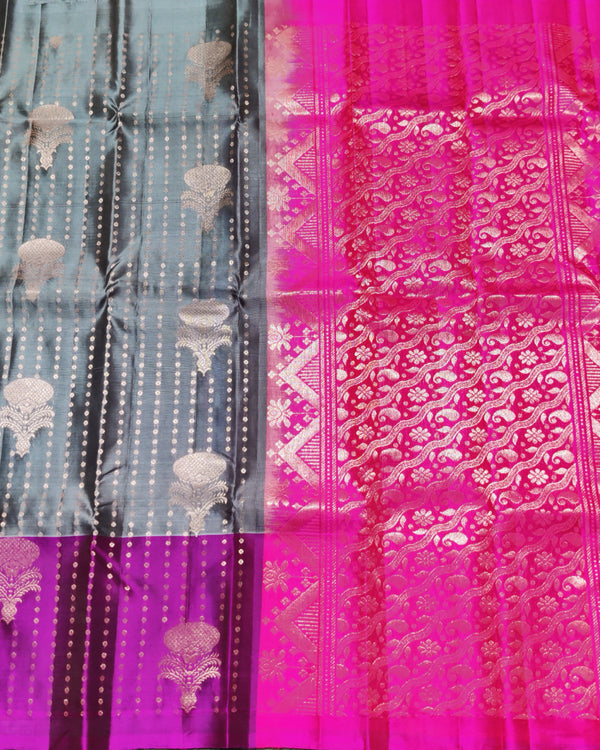 Lightweight Pattu Scurt Border Saree - LWP2093 alternate view