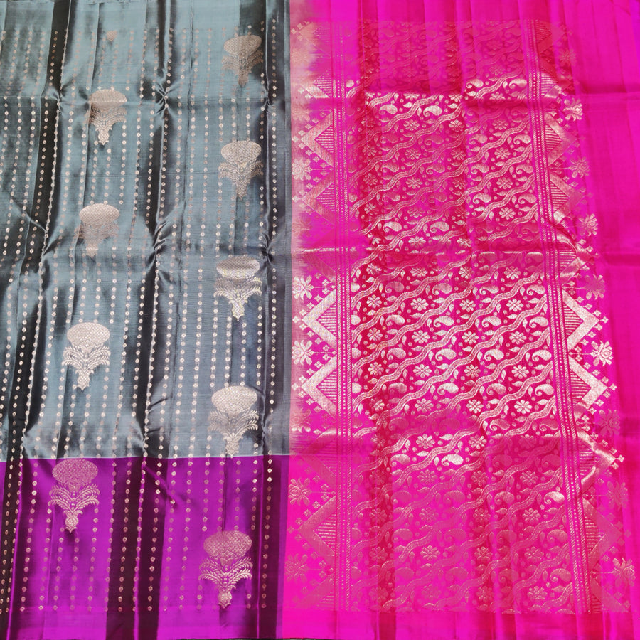 Lightweight Pattu Scurt Border Saree - LWP2093