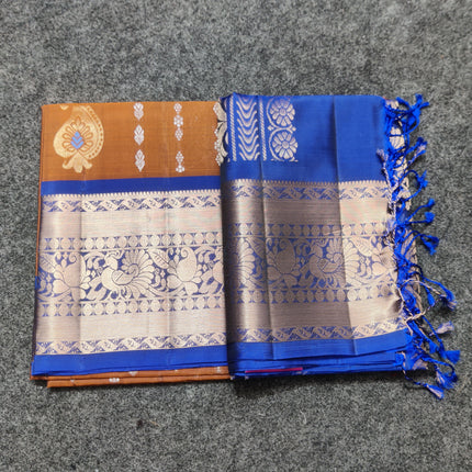 Meenakari kanchi lightweight pattu Saree - KMP3125