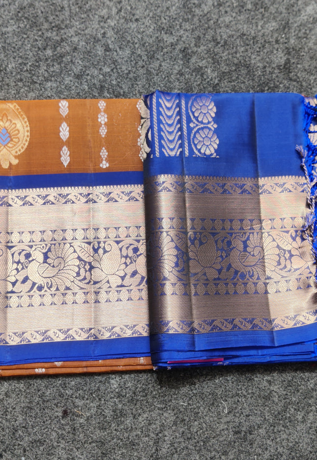 Meenakari kanchi lightweight pattu Saree - KMP3125
