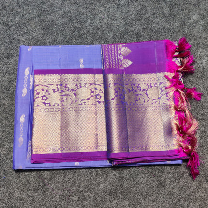 Meenakari kanchi lightweight pattu Saree - KMP3063