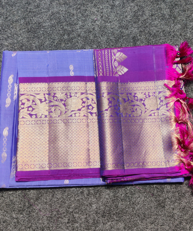 Meenakari kanchi lightweight pattu Saree - KMP3063