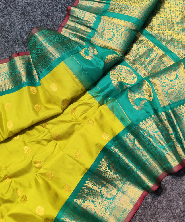 Gadwal pure silk saree - GPS252