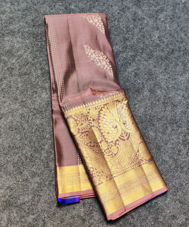 Kanchi pattu pure silk Saree - KMP1270