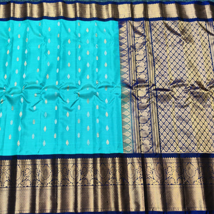 Gadwal pure handloom kuttu silk saree - GPS127