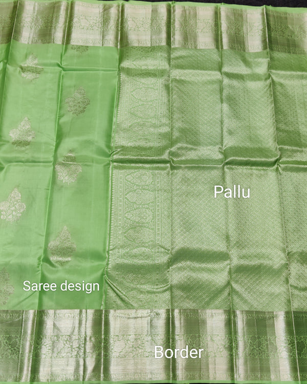 Kanchi Pure handloom Silk Saree - KMP01 alternate view