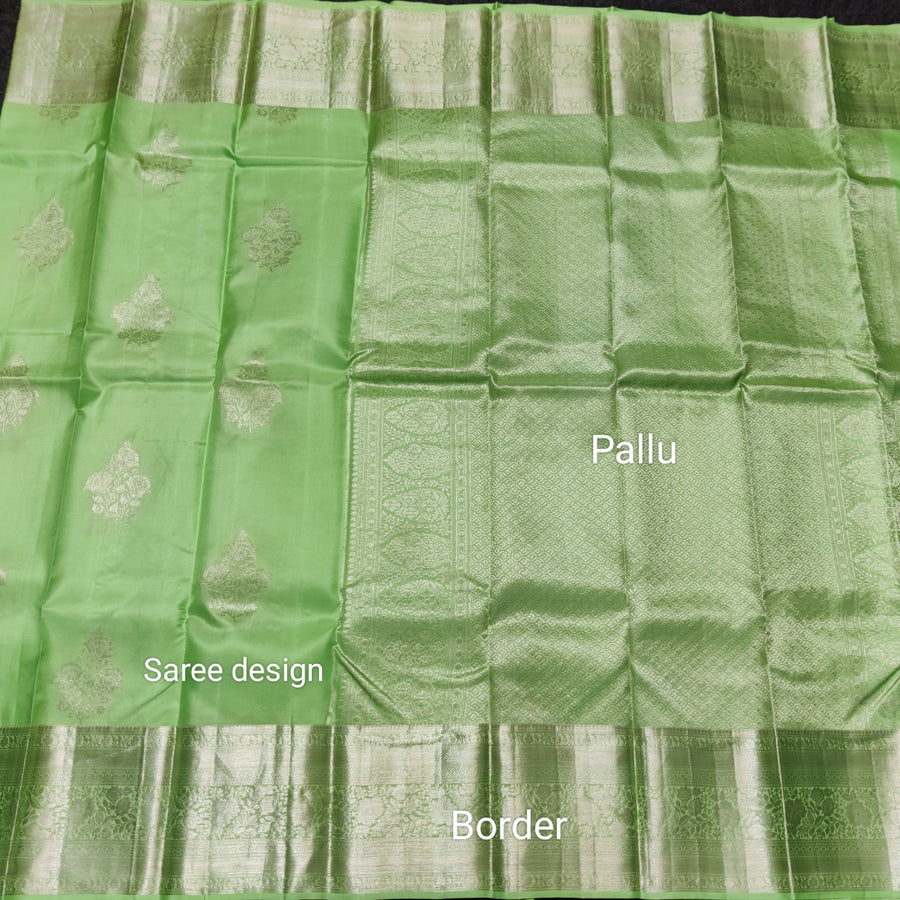 Kanchi Pure handloom Silk Saree - KMP01