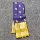 Kanchi Vintage Gap border pattu - KMP347