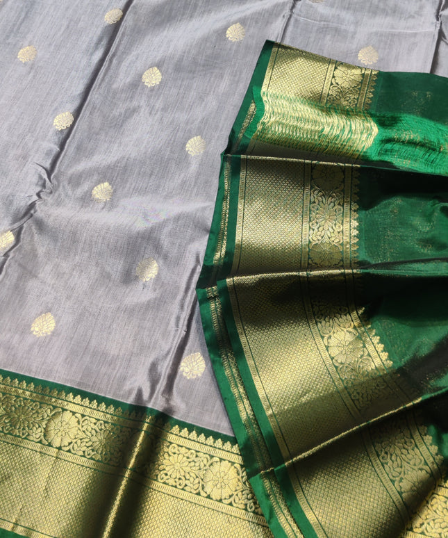 Kanchi pure soft silk Saree - KMP1534