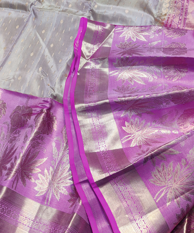 Kanchi pattu pure silk Saree - KMP1276