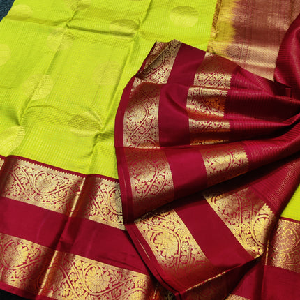 Kanchi Kuttu Vintage Handloom Pattu Saree - KMP3038