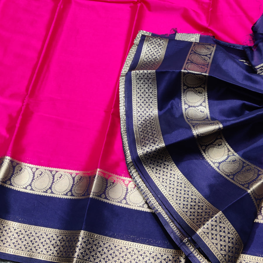 Mysore crepe semi silk saree - M21
