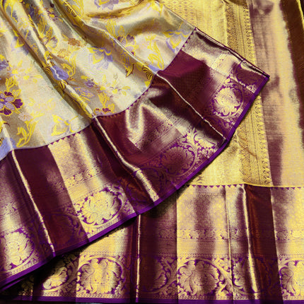 Kanchi Pattu Wedding Sarees @50% Off -KMP1743