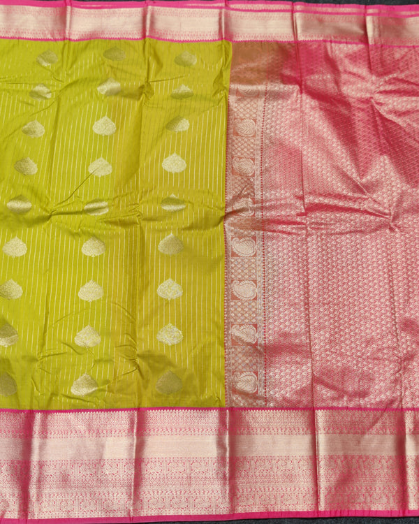 Kanchi semi vintage silk Saree -KS16 alternate view