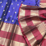 Kanchi Vintage Gap border pattu - KMP354