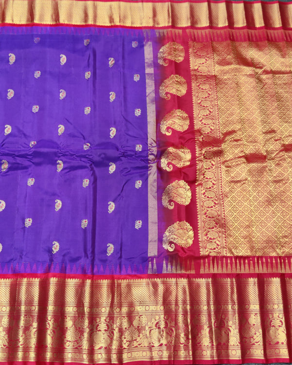 Gadwal Handloom pure silk- GPS53 alternate view