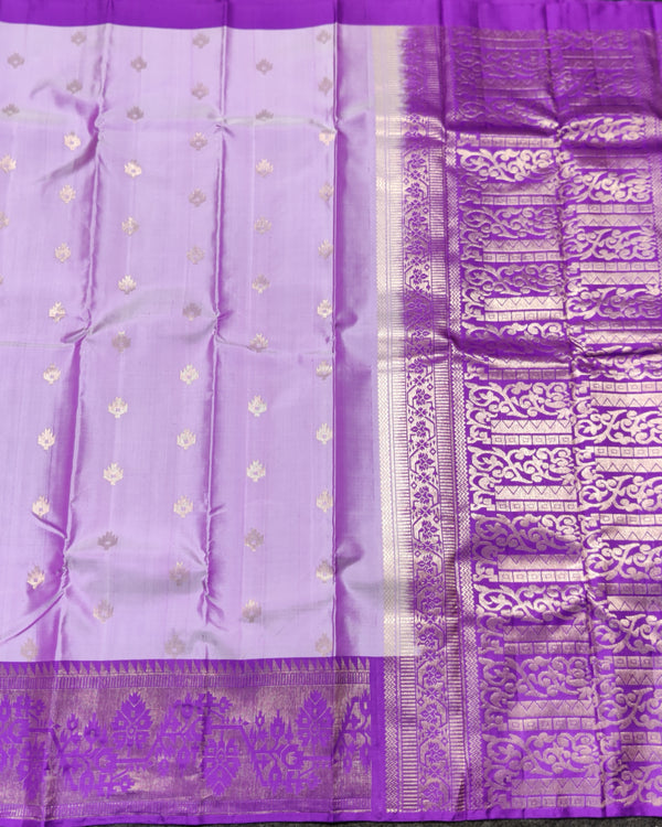 Vaidurya pattu handloom saree - V05 alternate view