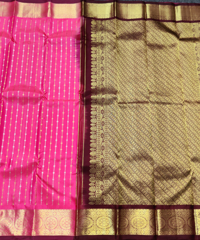 Kanchi pure silk saree - KMP1020