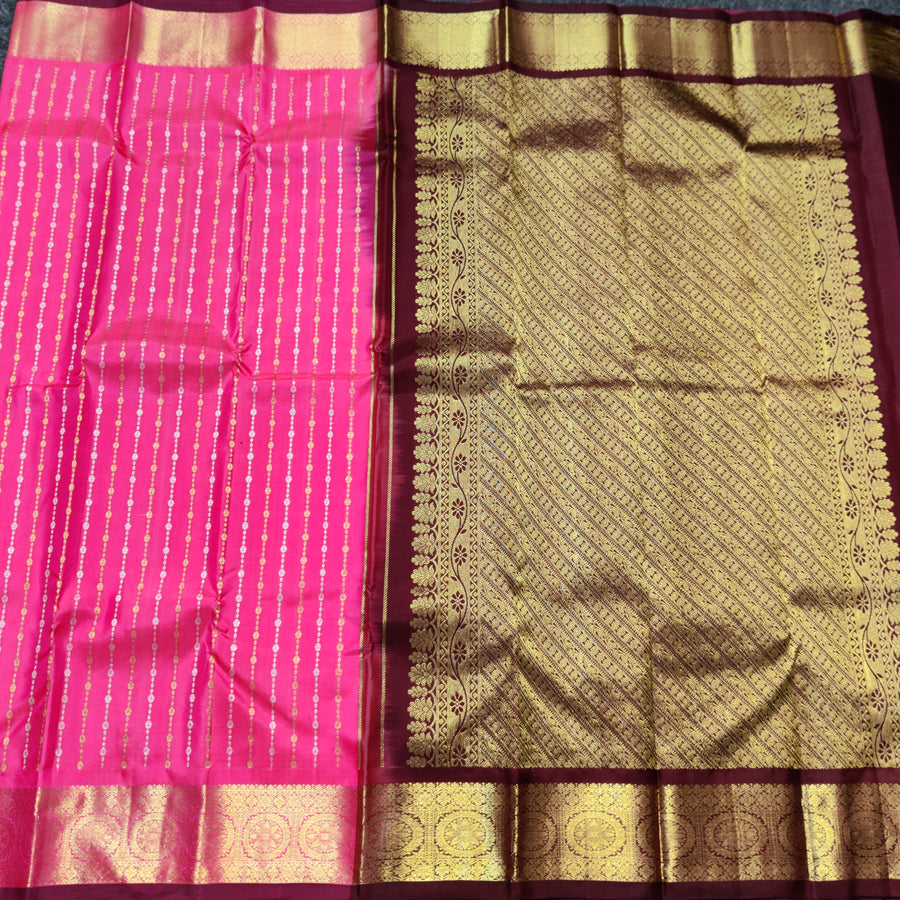Kanchi pure silk saree - KMP1020