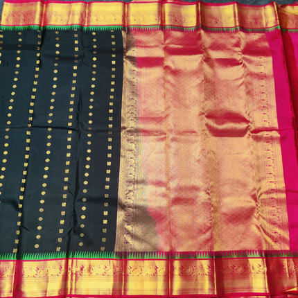 Kanchi Pure Handloom Pattu Saree - KMP160