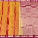 Kanchi pattu small border saree - KMP249