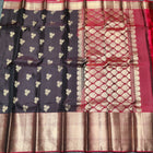 Kanchi Vintage Gap border pattu - KMP252