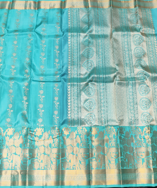 Kanchi pattu pure silk Saree - KMP1275