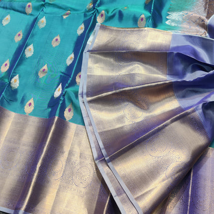 Meenakari kanchi Butta Saree - KMP3067