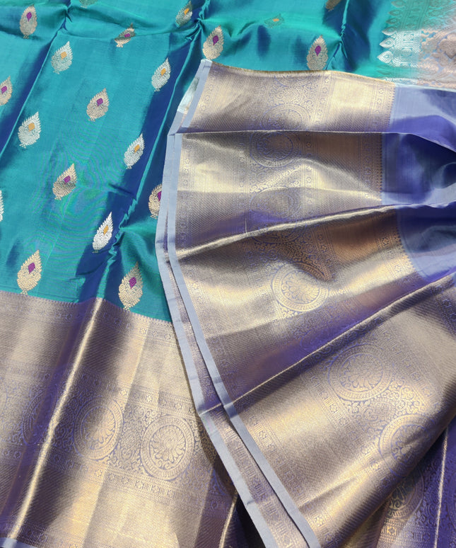 Meenakari kanchi Butta Saree - KMP3067