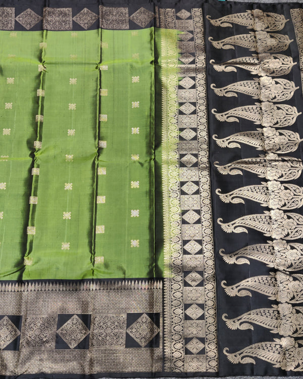 Mangalya pattu handloom saree - MG31 alternate view