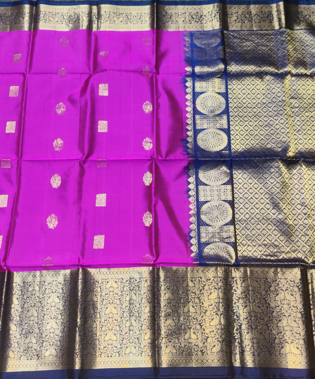 Kanchi pure soft silk Saree - KMP1582
