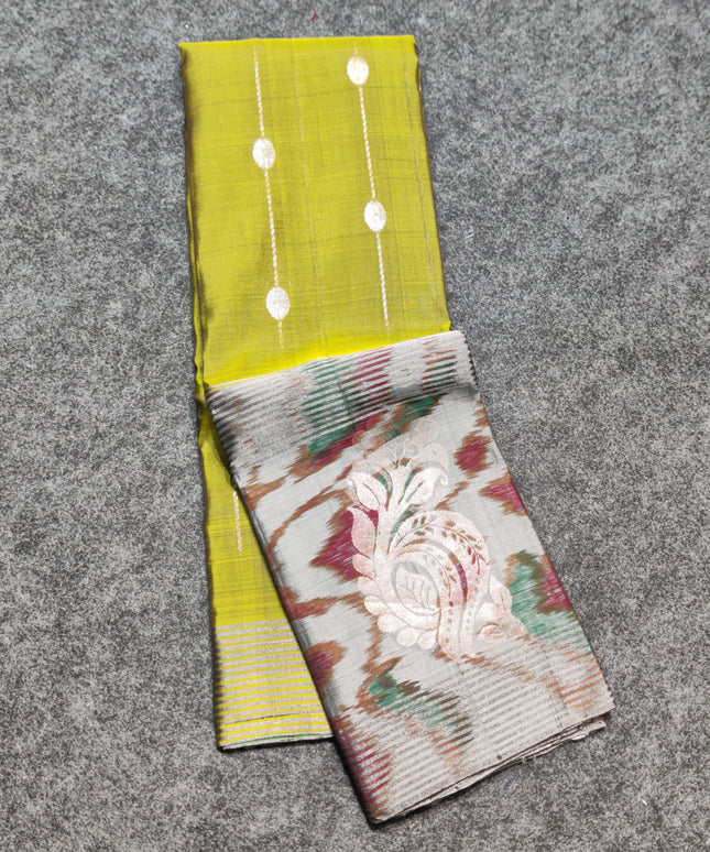 Lightweight Pattu Scurt Border Saree - LWP1076