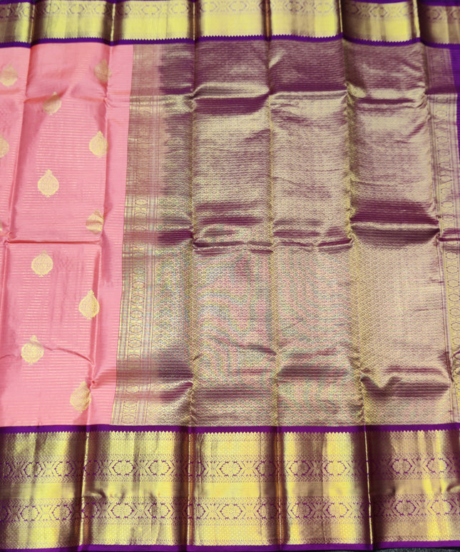 Kanchi Kuttu Handloom Pattu Saree - KMP3034