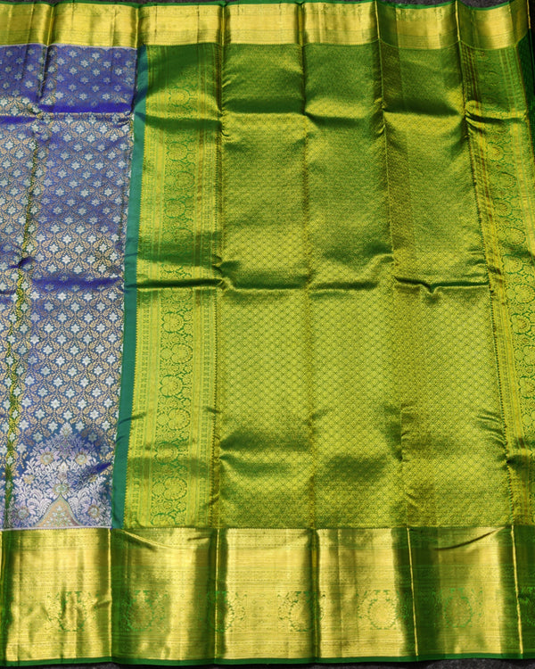 Kanchi Meenakari Brocade Pure handloom Silk Saree - KMP3212 alternate view