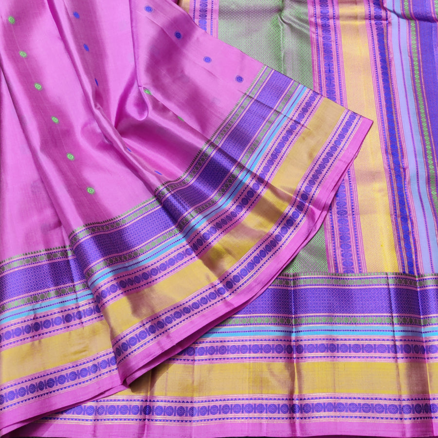 Kanjivaram Resham Silk Saree - KMP182