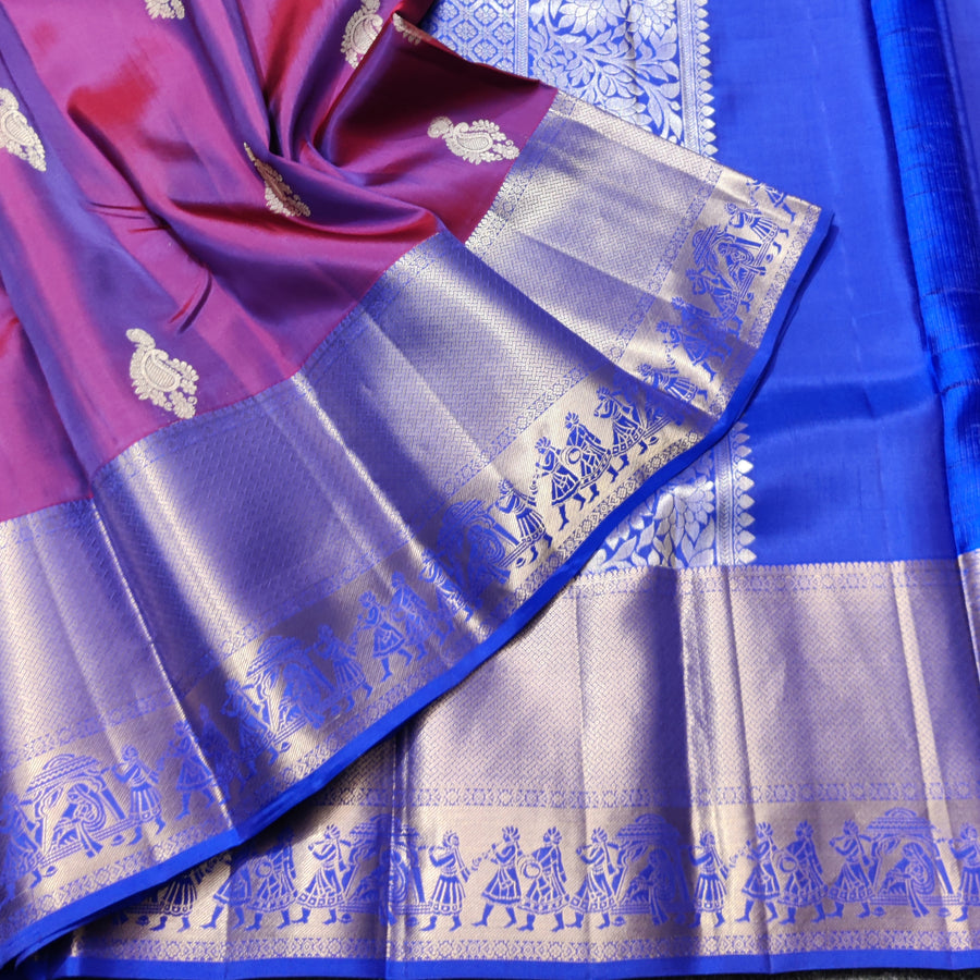 40%Off Kanchi pattu saree - KMP19