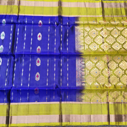 Lightweight pattu Scurt Border Saree - LWP140