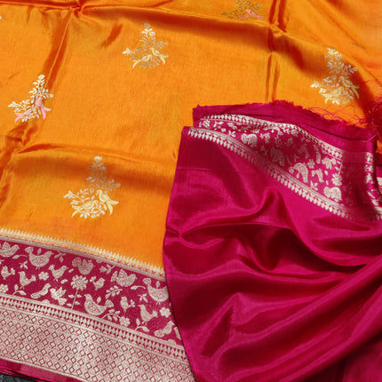 Mashru Silk Saree- MS15