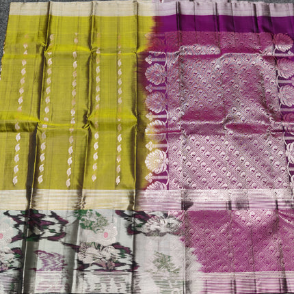 Lightweight Pattu Scurt Border Saree - LWP1072