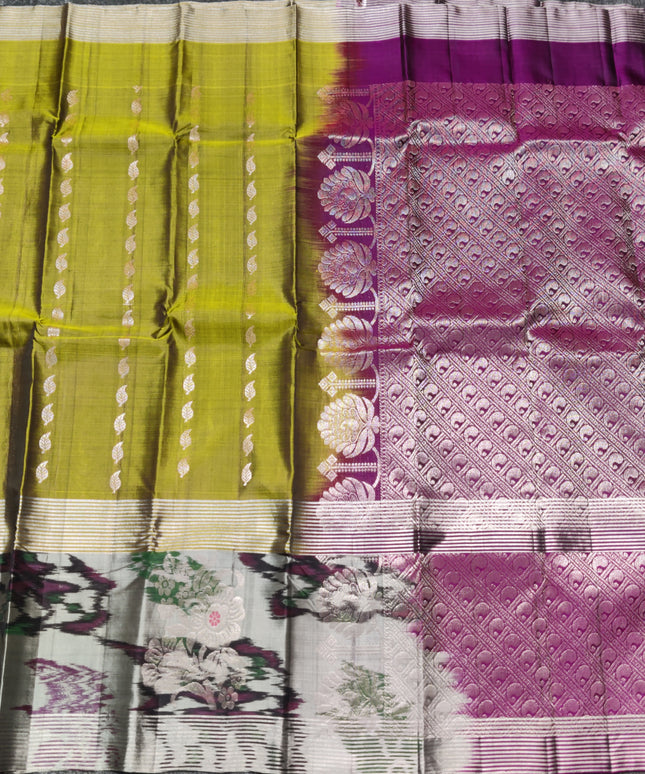 Lightweight Pattu Scurt Border Saree - LWP1072